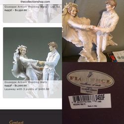 Florence Giuseppe Armani figurines