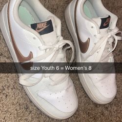 Women's size 8 Nike Shoes they also fit 6 Youth