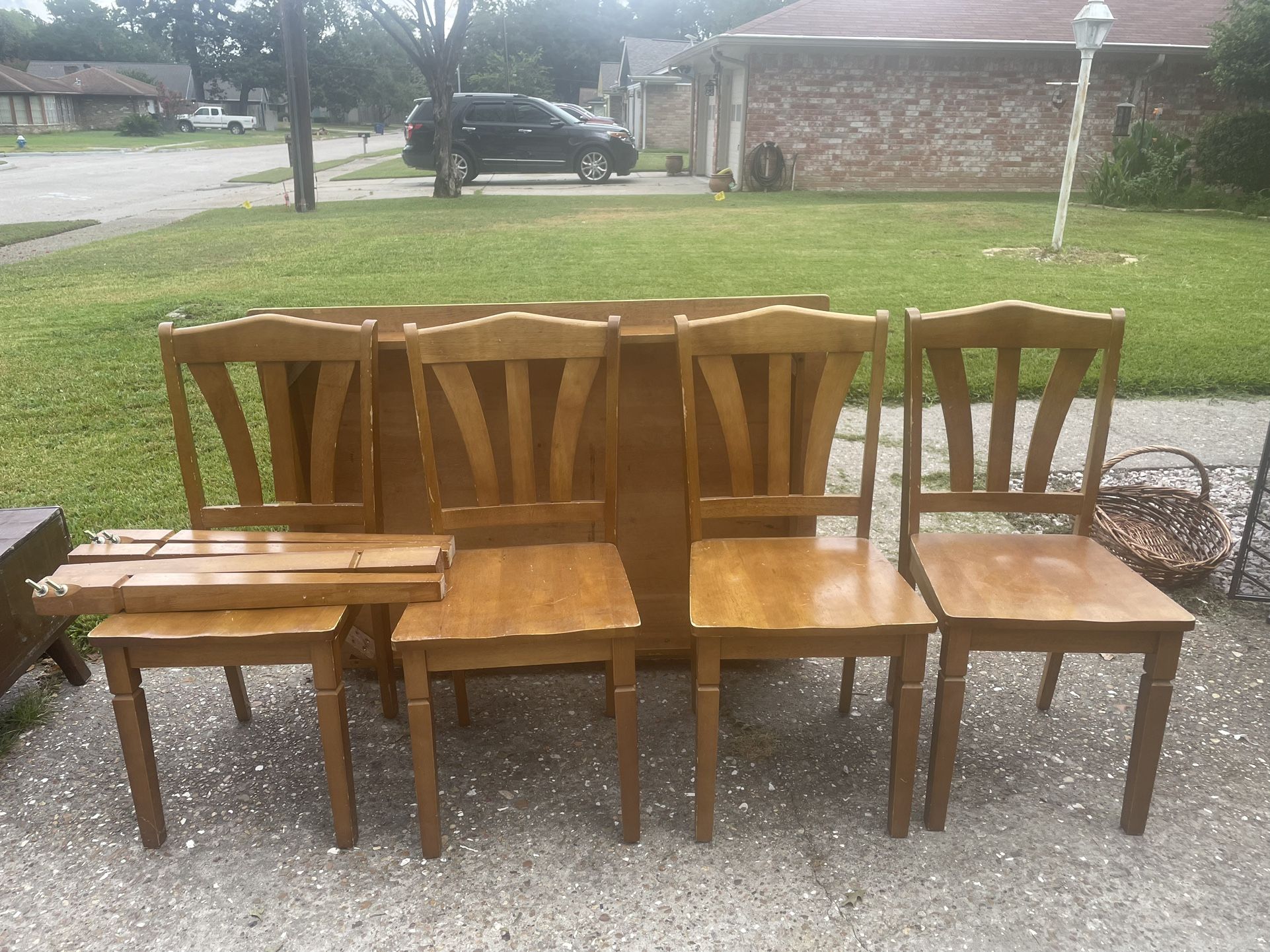 Solid Wood Kitchen Table