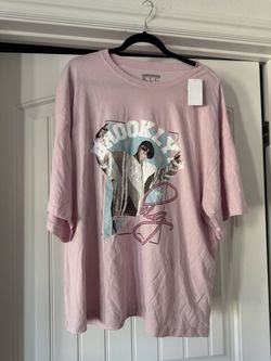 New Notorious B.I.G. Pink Graphic Tee