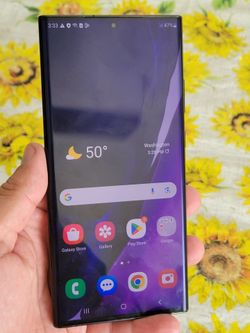 Galaxy note 20 ultra 128gb black color unlocked for all carrier