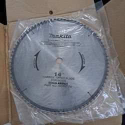 Makita 14" Carbide Tipped Saw Blade