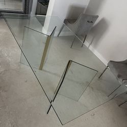 Glass Dining Table
