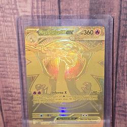 Pokemon Mega Charizard X ex Gold Hyper Rare