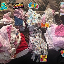 Baby girl clothes BUNDLE