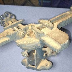 Vintage Stanley no. 400 Tilting Swivel Base Miter Frame Vise Clamp ($50)