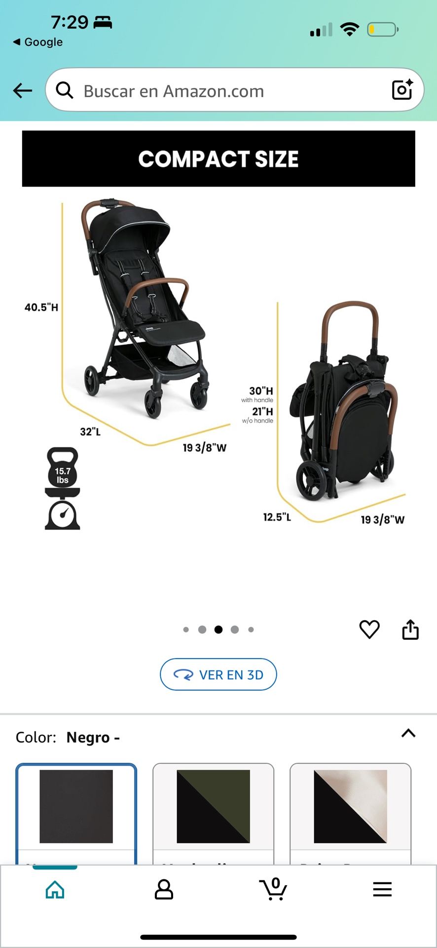 Delta Children Jeep Stroller