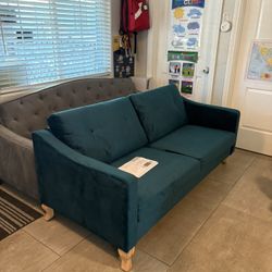 New Velvet Sofa Couch