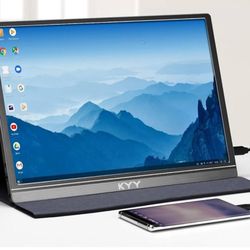KYY 15.6” FHD 1080P Portable Monitor – Excellent Condition, Like New!