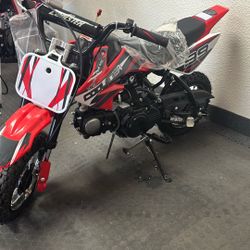 Kids Coolster 70 semi Auto Dirt Bike 