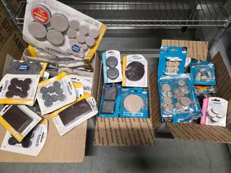 $30 for All, Huge Mixed Lot Of Over (60) Packs Of FELT pads, Glides, Grippers