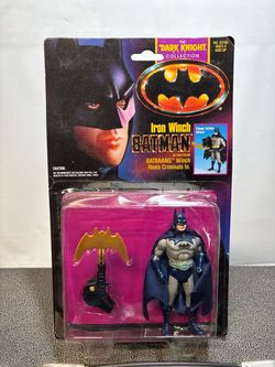 1990 Batman Iron Winch Action Figure Dark Knight Collection