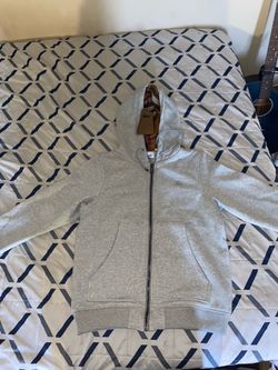 BURBERRY ZIP UP HOODIE
