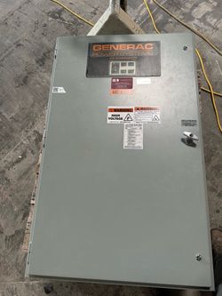 400amp 480v Generac transfer switch (ATS)