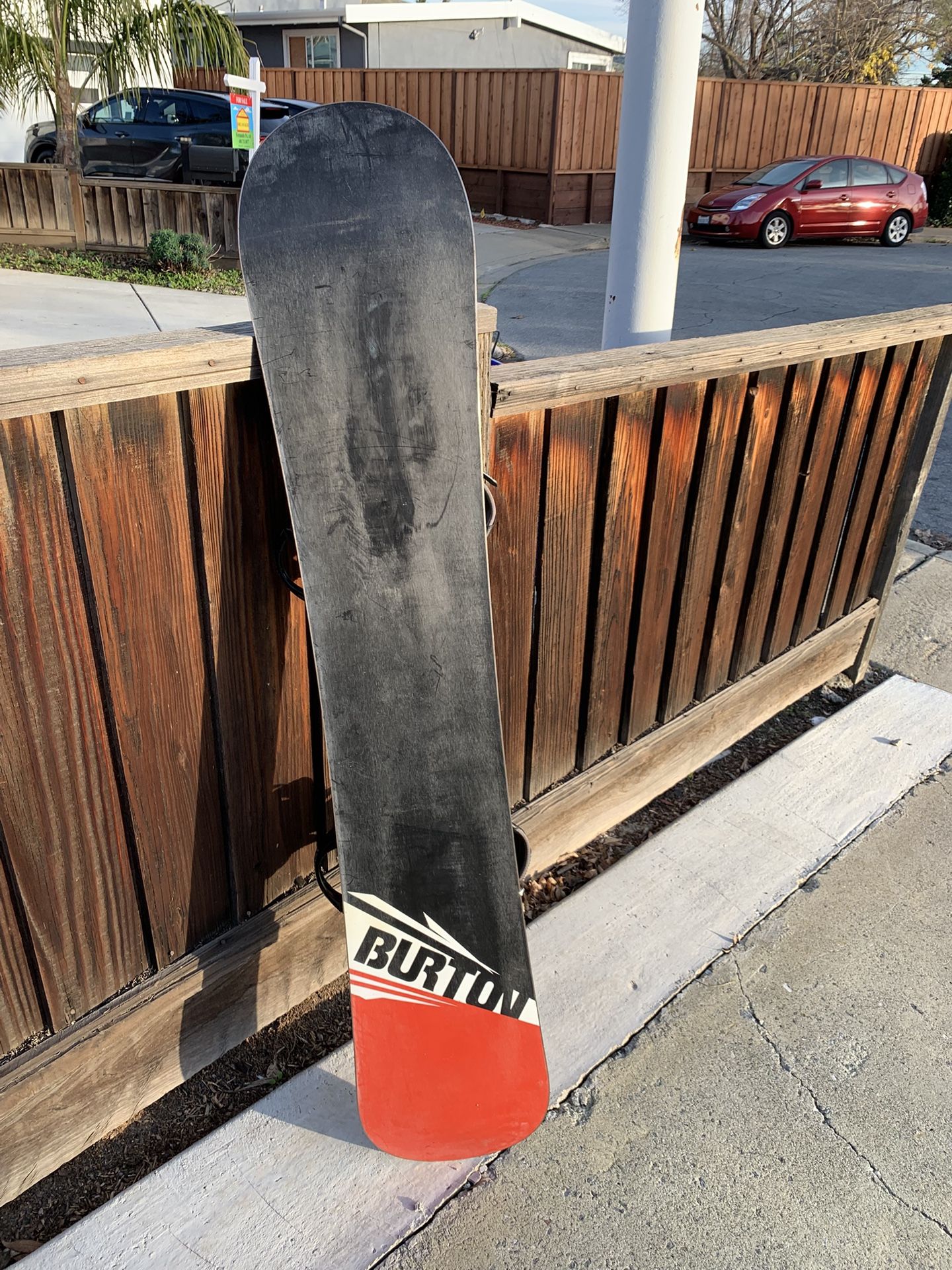 Burton Snowboard Clash 158 cm w/Burton Lrg size bindings