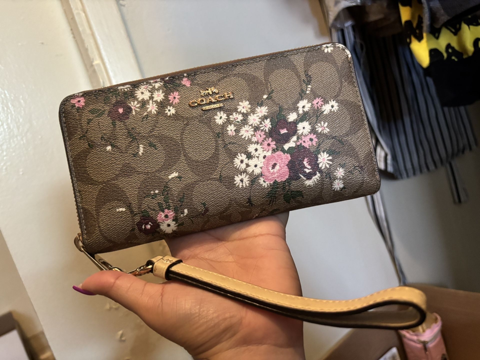 Coach Floral Wallet