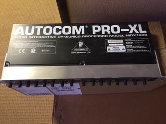 Behringer Autocom PRO-XL MDX1600