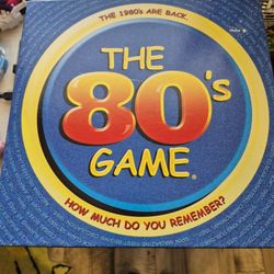 The 80's  Board Game 2001  Relive The Decades Games Board Games