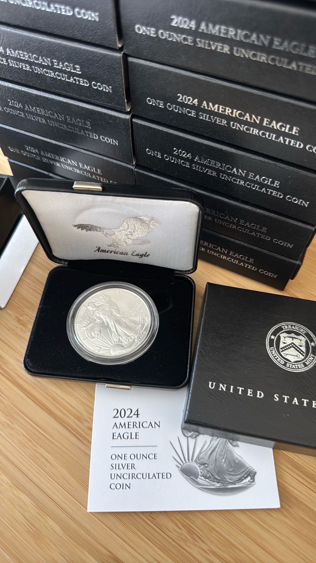 American Eagle One Ounce Silver Coins US MINT special edition