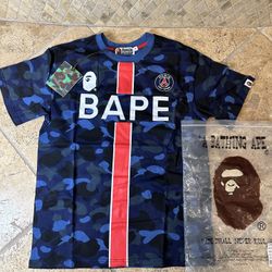 Bape x PSG Paris Tee