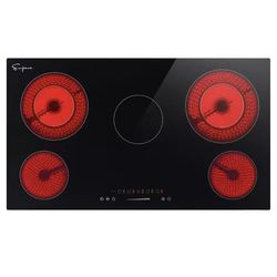 Built-In 36 in. Smooth Surface Radiant Electric Cooktop
