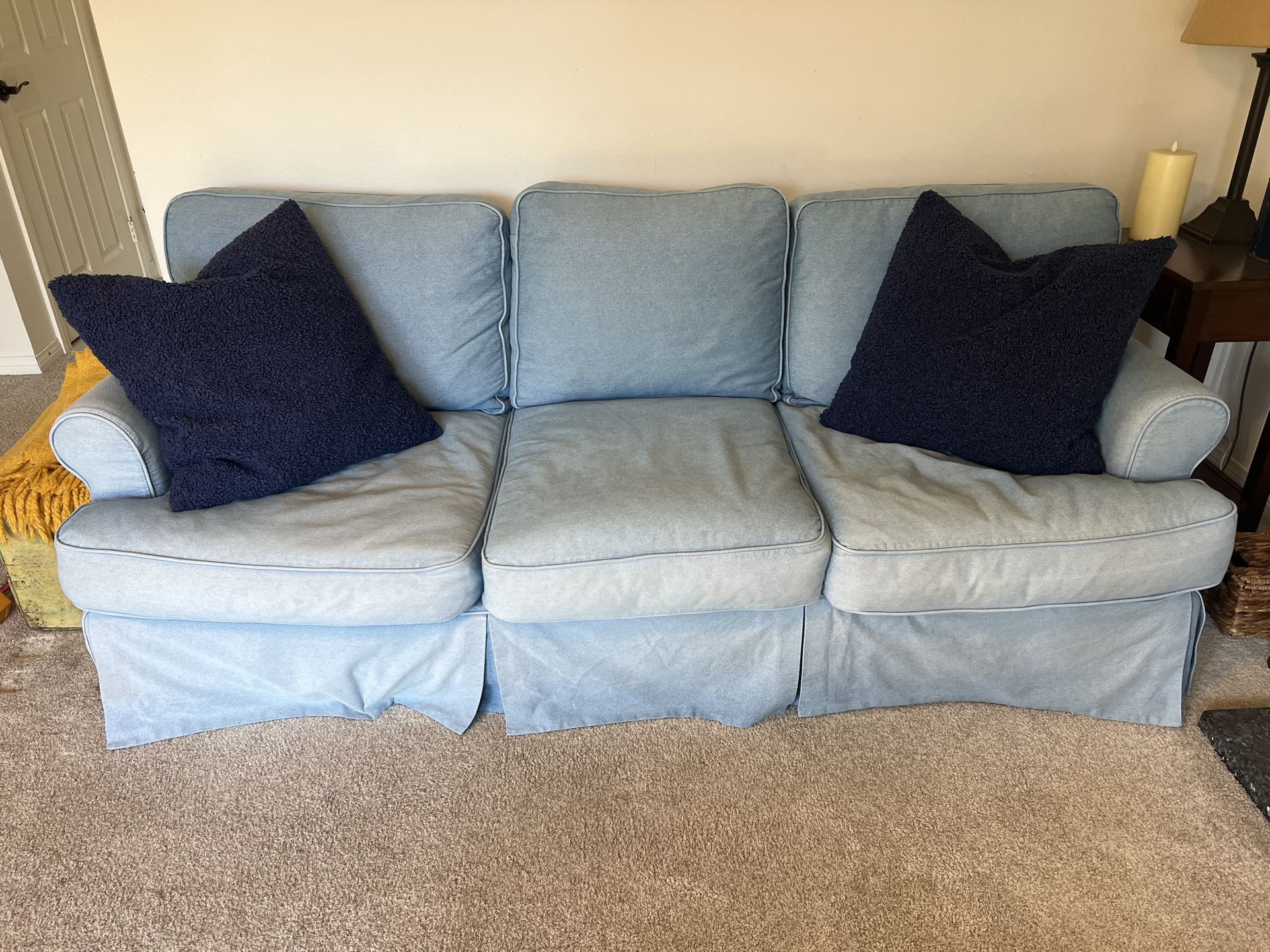 Denim Couch