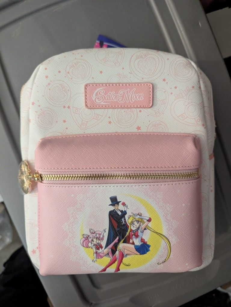 Sailor Moon Anime Mini Backpack New