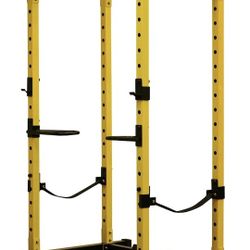 HulkFit Multi-Functional Adjustable Pro Series Power Rack Power Cage Exercise Equipment for Home Gym with Squat Rack Attachments and Accessories - Ben