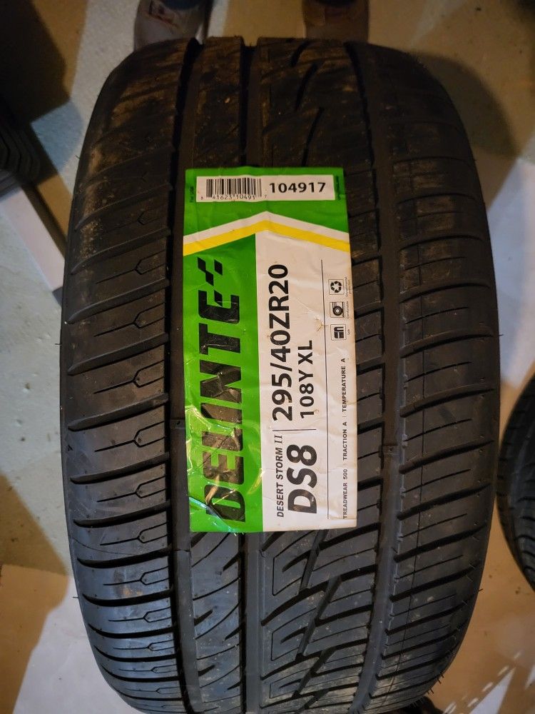 New Tires 295 40 20 Make Offer