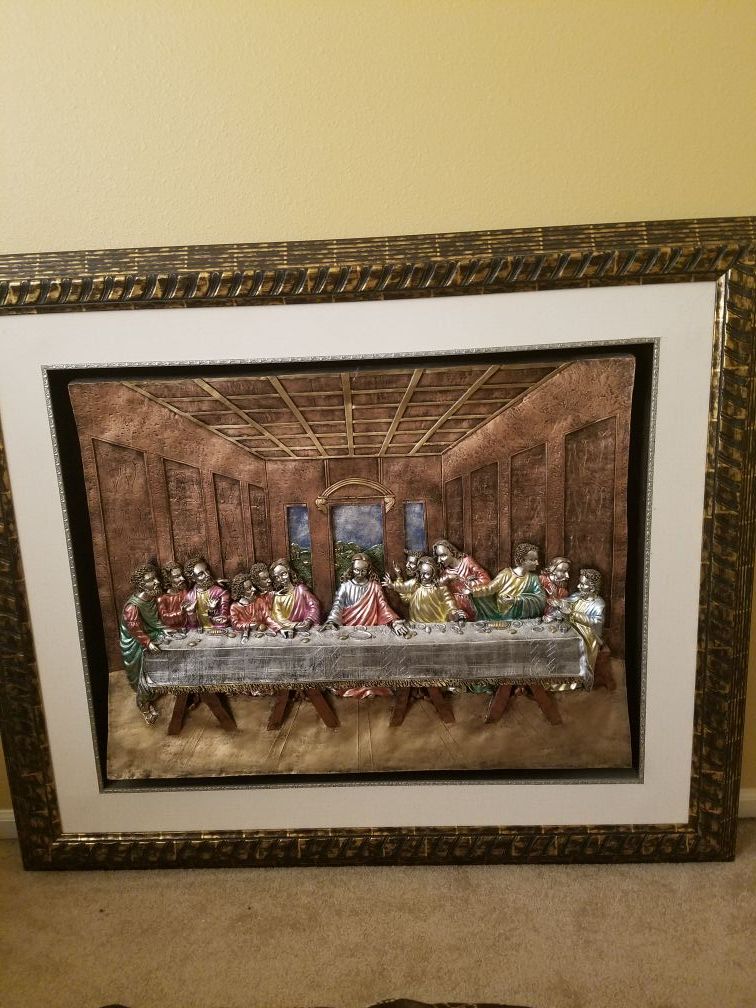 3D picture of last supper