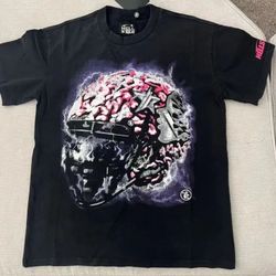 He’ll Star Football Helmet T Shirt 