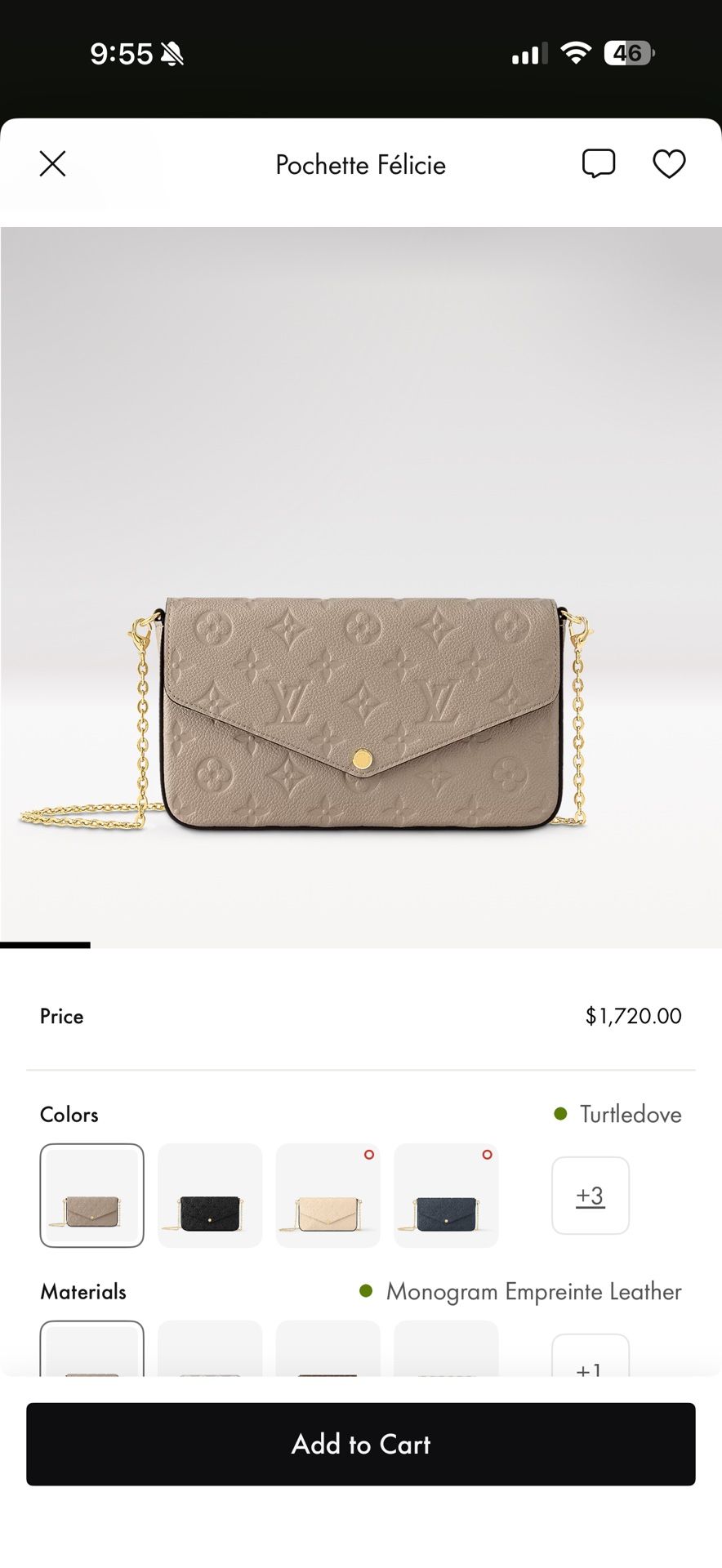 Louis Vuitton AUTHENTIC Cross Body