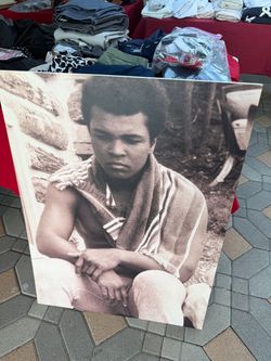 Vintage Muhhamad ali canvas