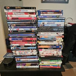 65 DVDs And 4 Blu Rays