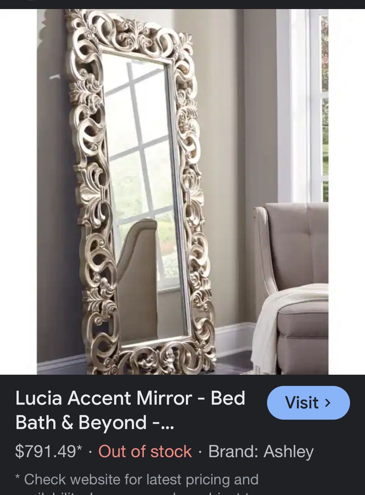 Lucia Accent Mirror
