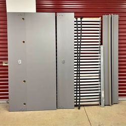 MALM King Bed Frame Gray Stained