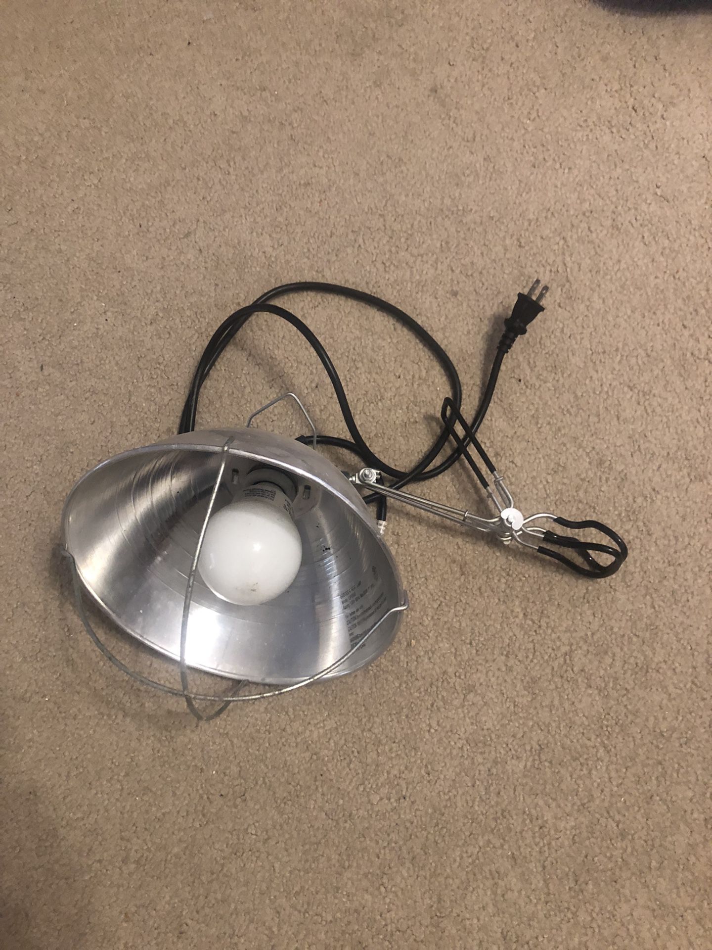 Brooder Heat Lamp 10” Diameter 