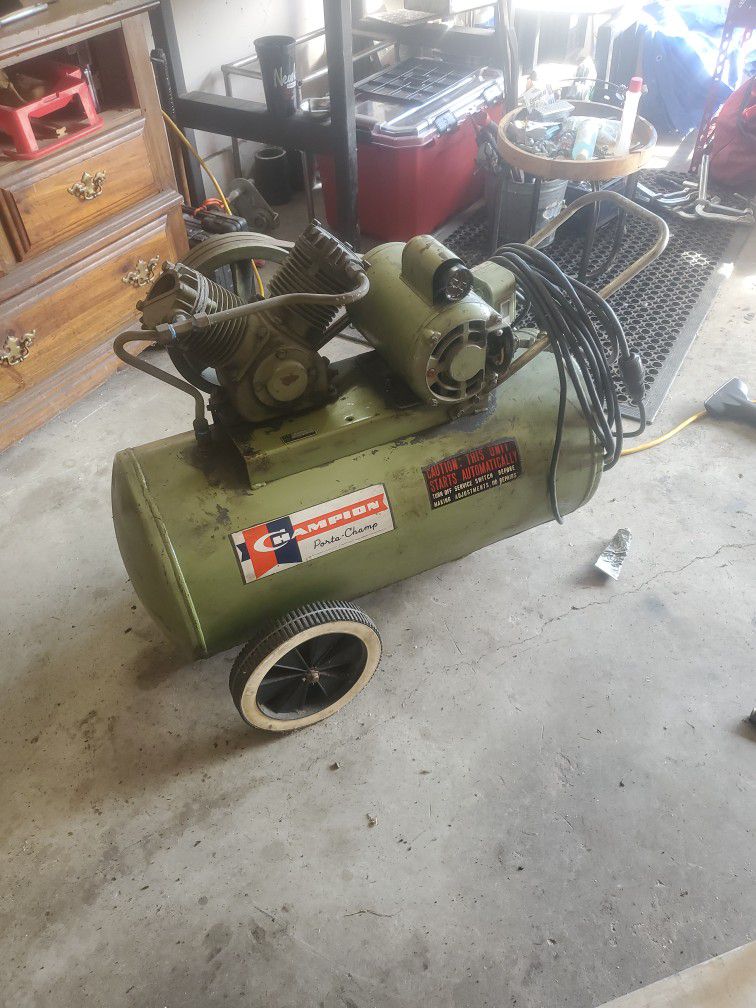 Old Champion Air Compressor