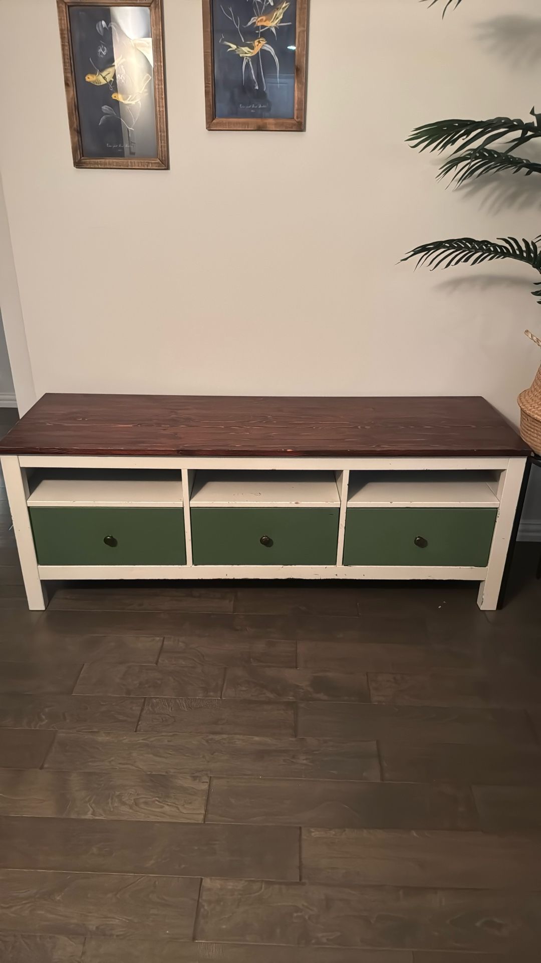 IKEA Solid Wood Media Console TV table