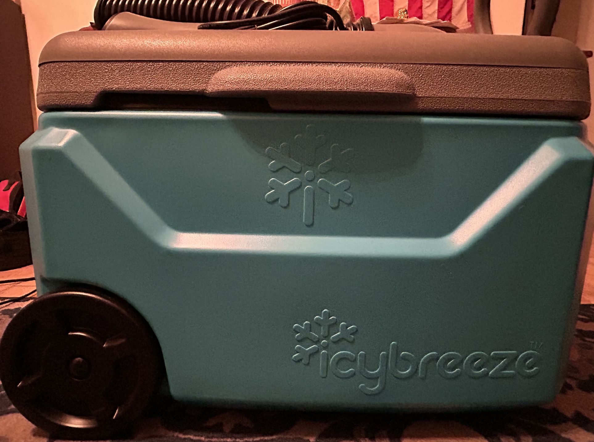 Icy Breeze Ice Chest Ac Cooler Portableac Icybreeze Icybreeze
