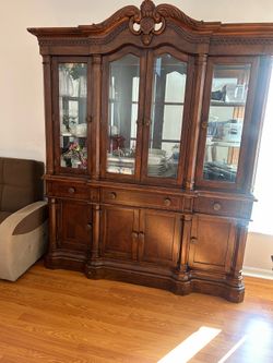 Elegant China Cabinet**