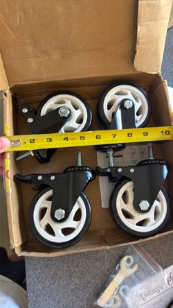 New large castor wheels