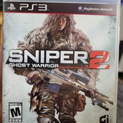 PS3
Sniper 2 Ghost Warrior 