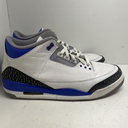 Jordan Retro 3 Racer Blue Shoes 194219/11