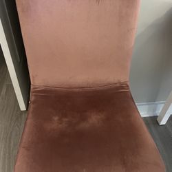 Velvet Chairs - Rose Pink