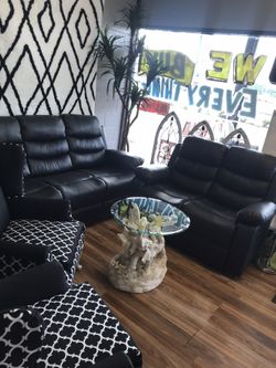 Reclining gorgeous couch and Loveseat $39 down