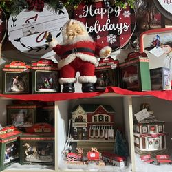 Coca Cola Christmas Village Collection Must Go !! 