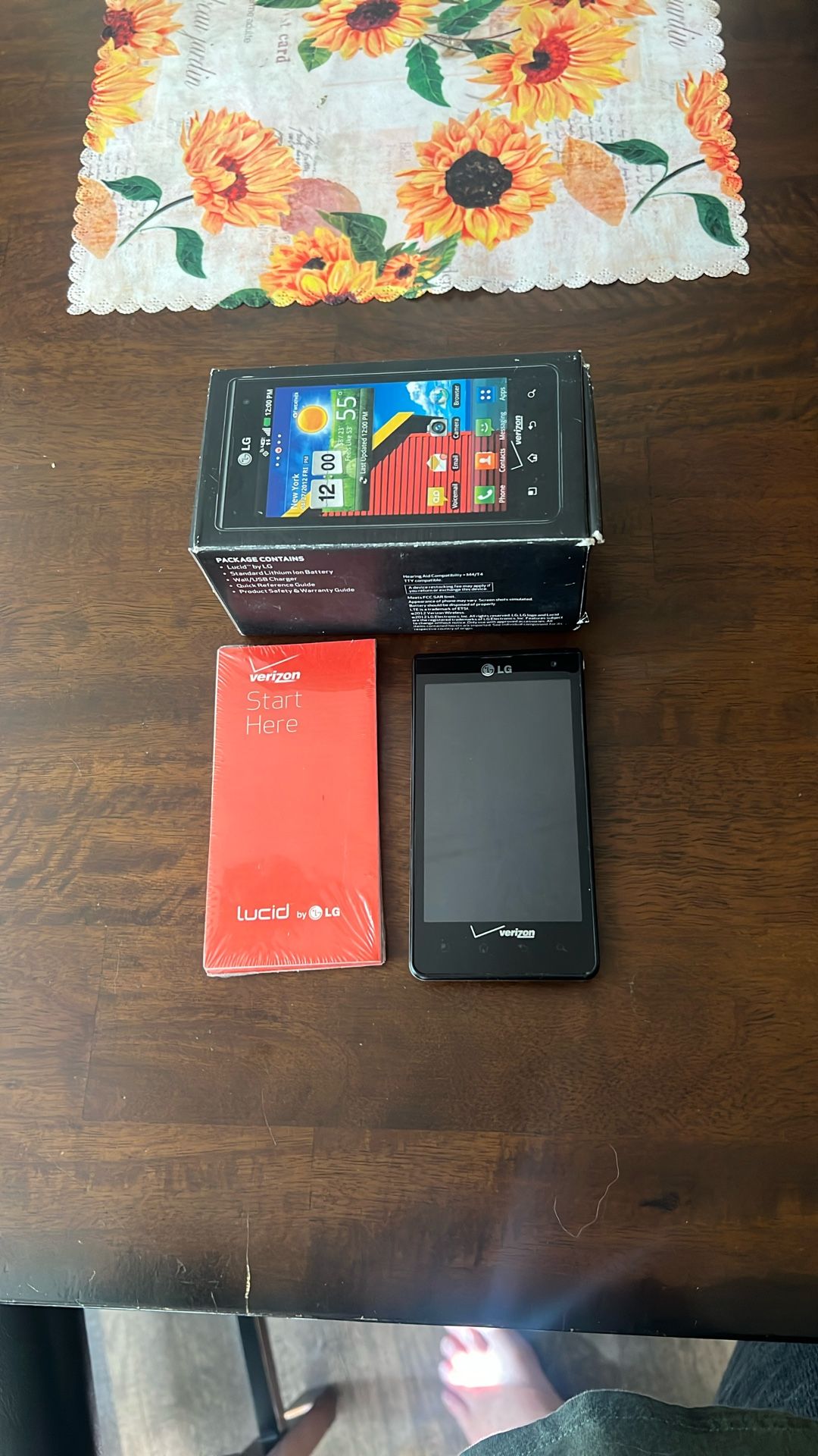 LG Lucid 4g Verizon Phone Used