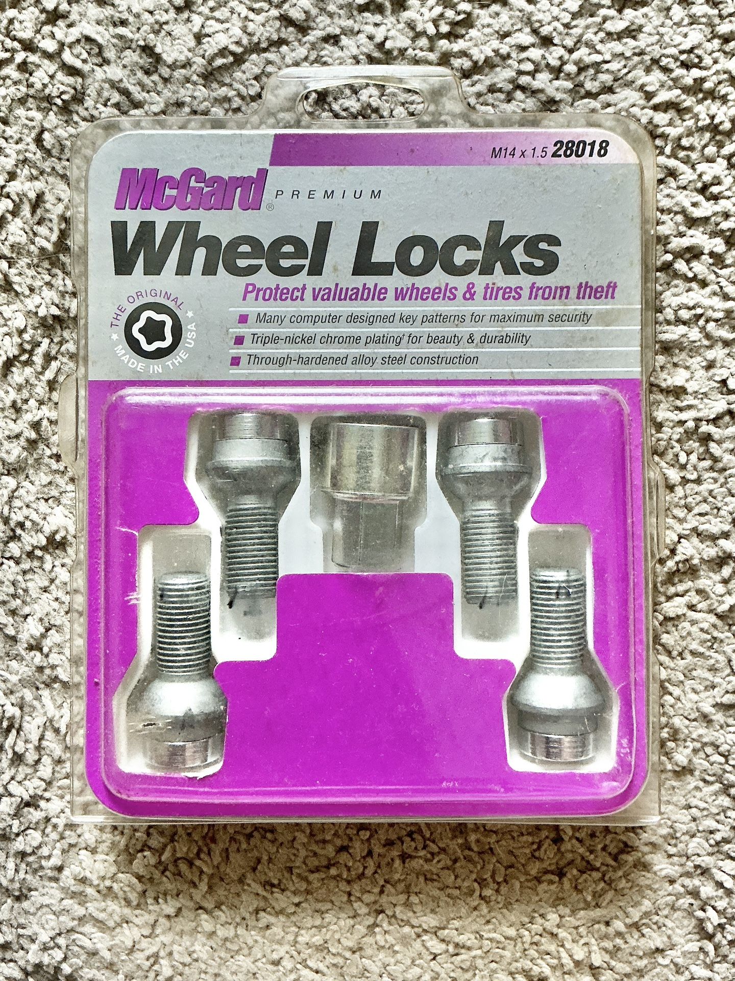 McGard 28018 Wheel Lock Bolt Set (M14 x 1.5 )