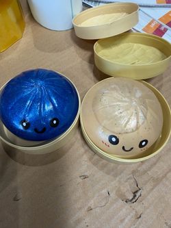 Kawaii Dumpling Slime Set of 2